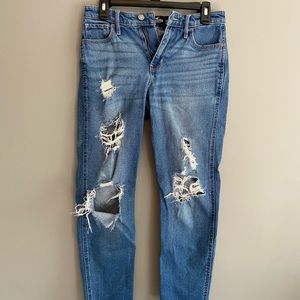 Hollister Ripped Mom Jeans